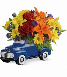 16F100 Vintage Ford Pickup Bouquet by Teleflora 